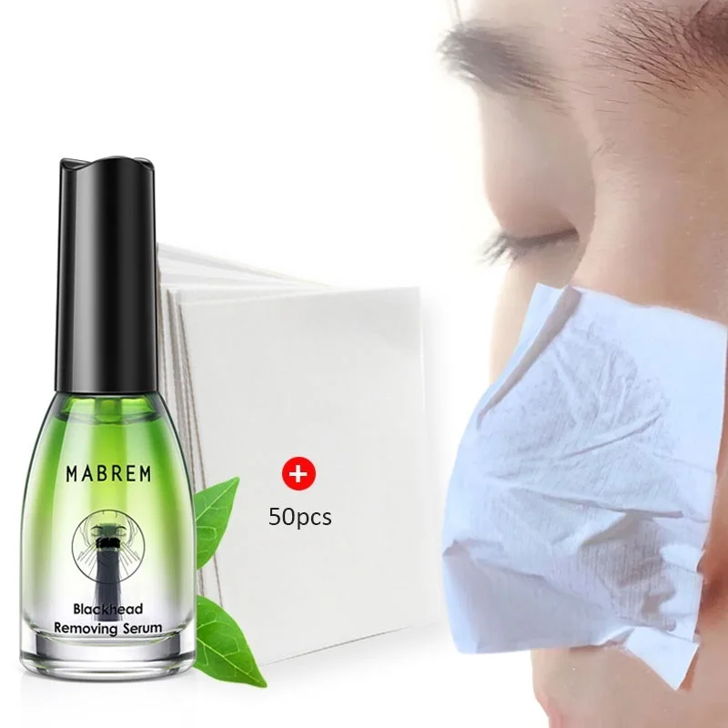 

Blackhead Remover Face Nose Mask Pore Strip Black Mask Peeling Acne Treatment Deep Cleansing Mask Oil Control Skin Care
