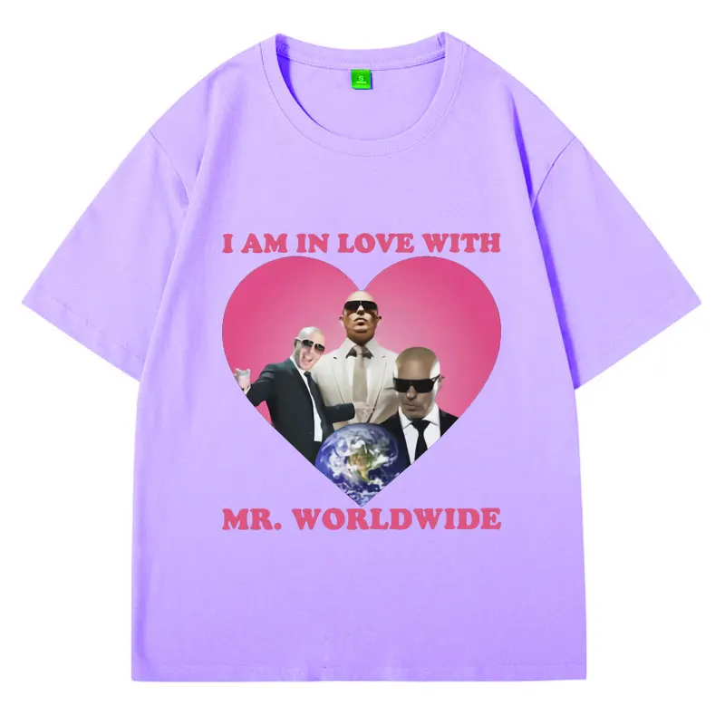 Mr Pitbull Worldwide Been There Done That T Shirt Funny Meme Graphic T-shirts Men Women's Fashion Retro Oversized Short Sleeves