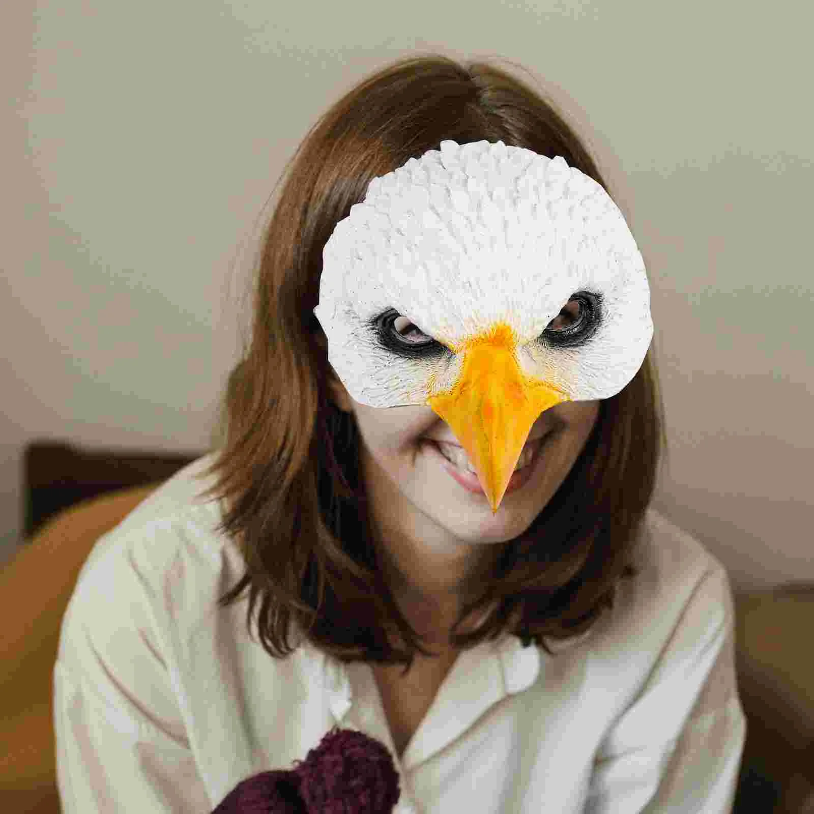 

Eagle Mask Halloween Costumes Party Accessory Bird Pu Horror Cosplay Man Masquerade Men Mascaras