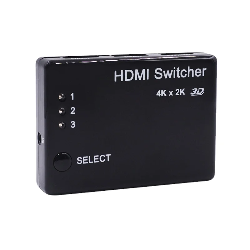 

4K*2K HDMI Switcher 3 Input 1 Output HD Switcher HDMI Converter From Source Factory