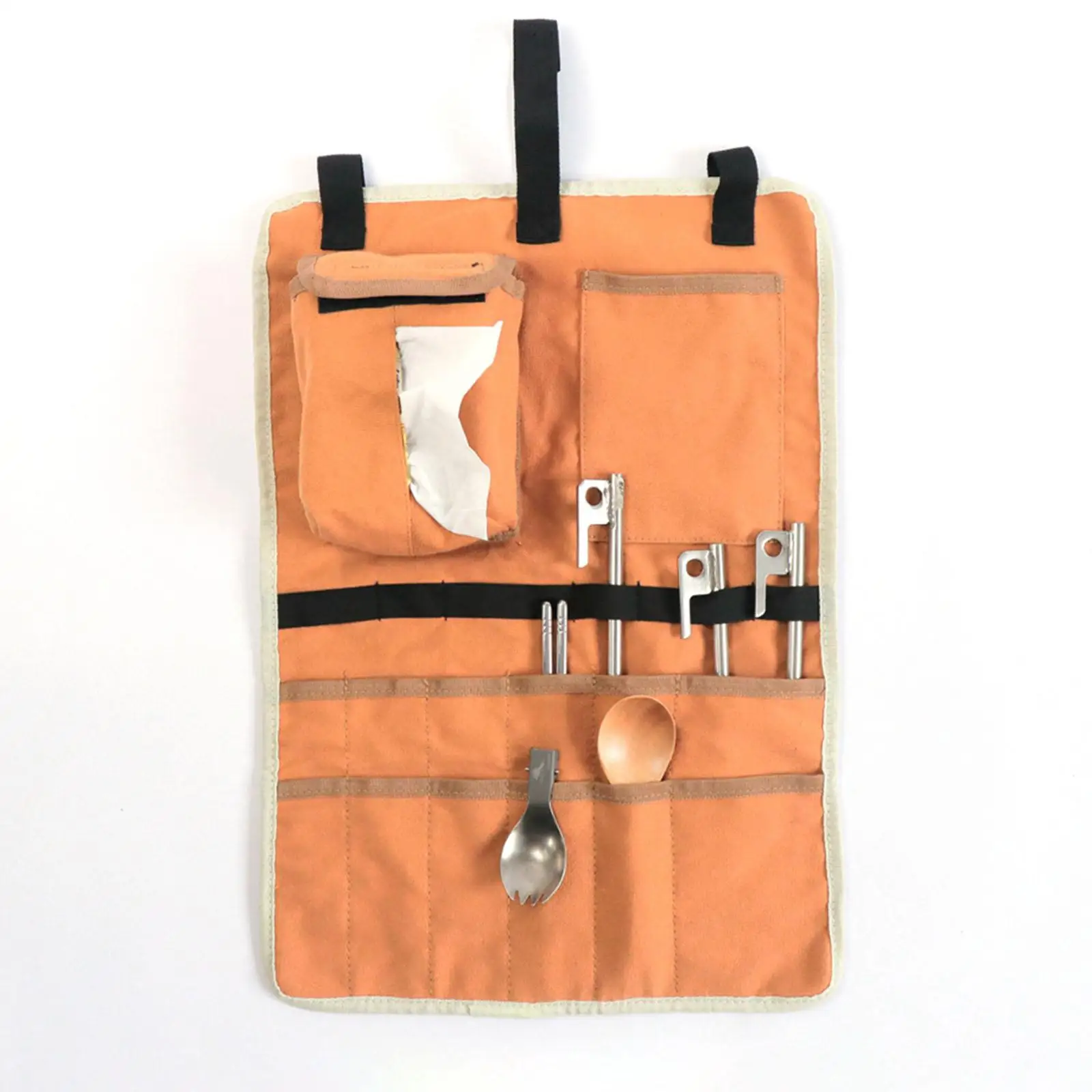 

Сумка-Органайзер для столовых приборов с карманом для салфеток