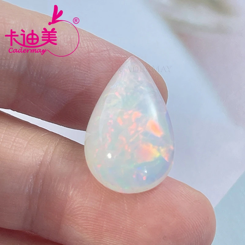 CADERMAY огранка кабошона 100% натуральный опал свободный камень с сертификатом