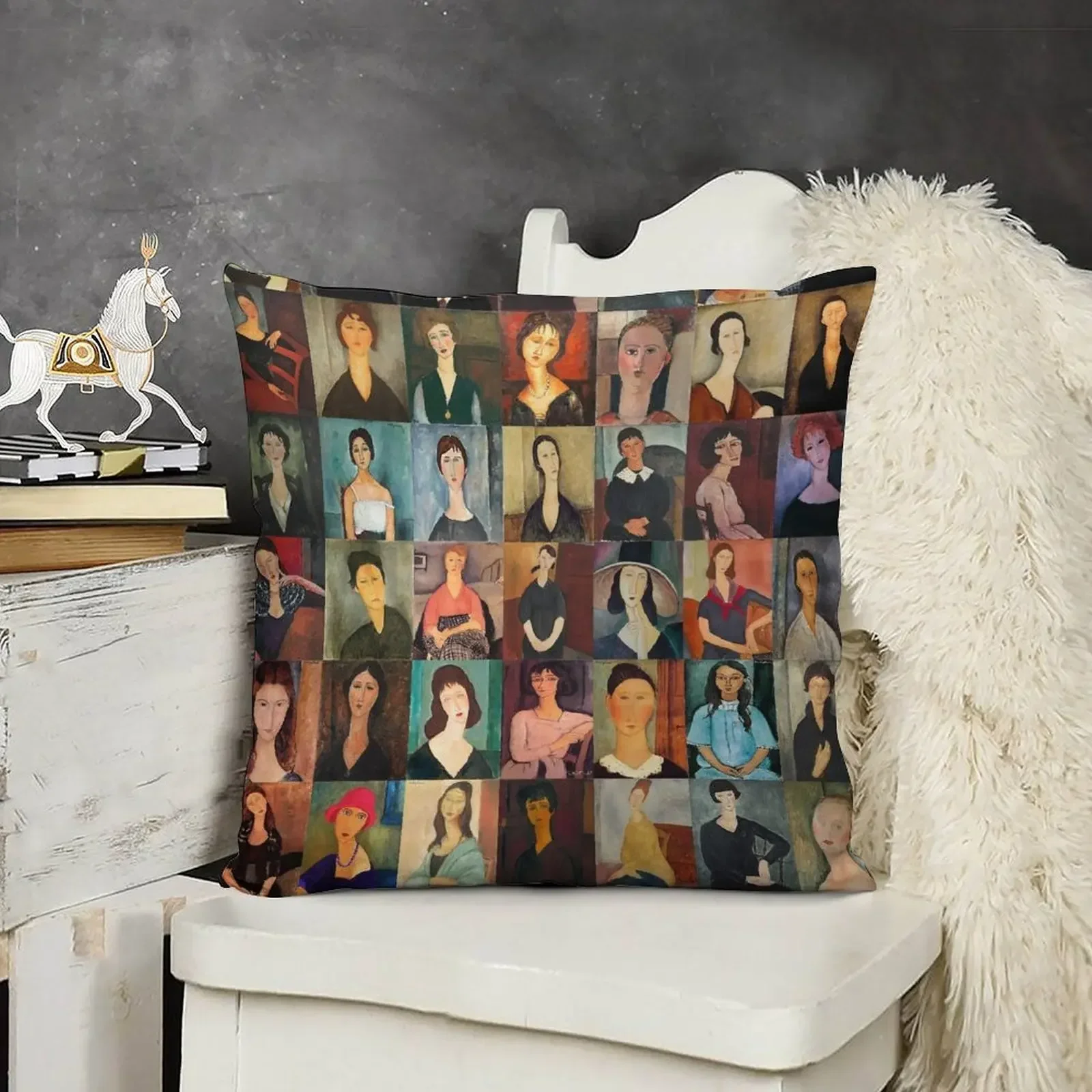 Подушки Amadeo Modigliani декоративные подушки наволочки декоративная подушка