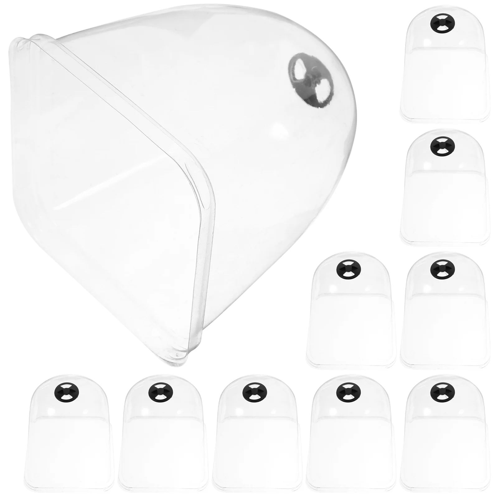 10 шт. изоляционная крышка чехлы для растений купол сада прозрачный клош