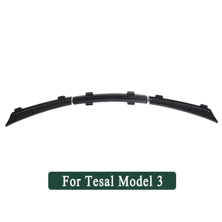 

Для Tesla Model 3Y 2017-2023 резиновое уплотнение переднего капота, обновленный уплотнитель, накладка на ремень, водонепроницаемая полоса, пылезащитная защита