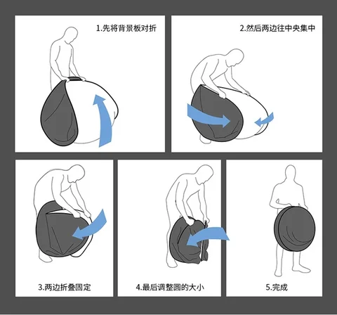 Двухсторонняя складная фоновая ткань для фотосъемки woluka 1,4x2 м зелёный муслин