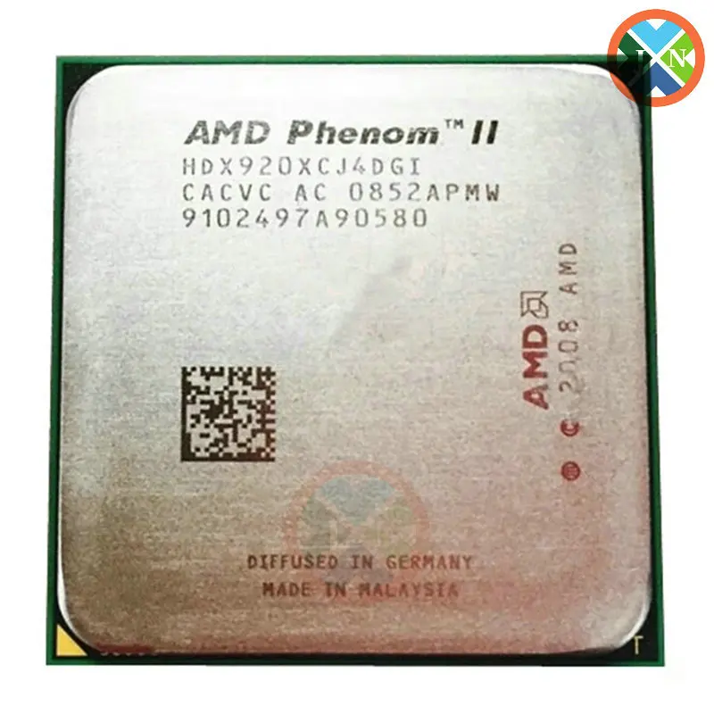 Бывший в употреблении четырехъядерный процессор AMD Phenom II X4 920 2,8 ГГц HDX920XCJ4DGI Socket AM2 + свяжитесь с продавцом X4 940