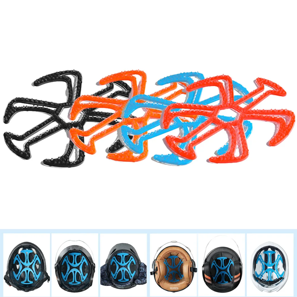 

Helmet Inner Padding Ventilate Silicone Breathable Anti-deformation Cycling Helmet Liner Pad Useful Universal Removable Liner