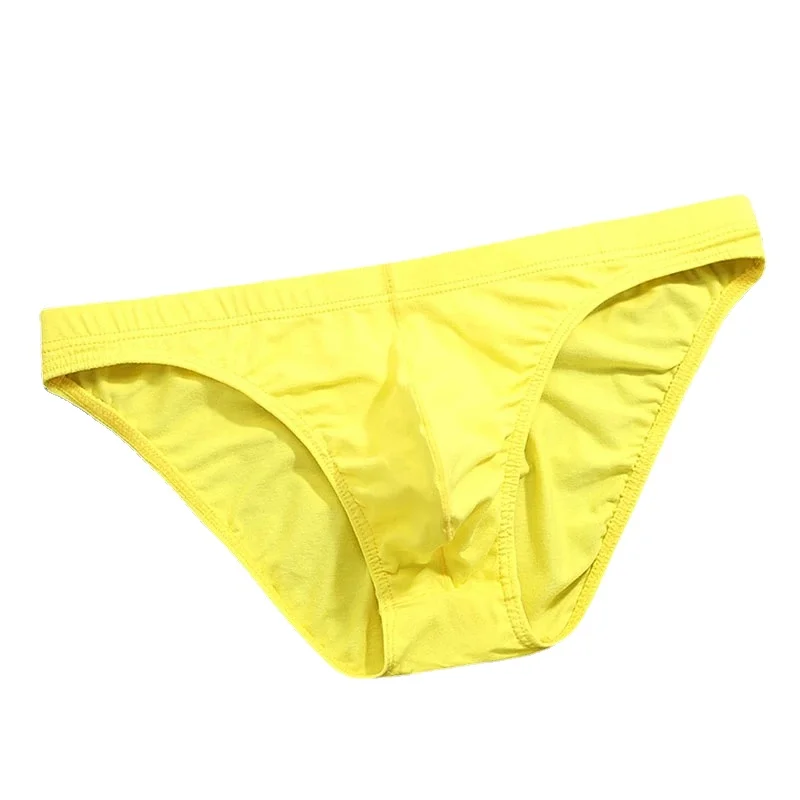 Underpants Man Underwear M/L/XL/XXL Drop shipping Mens Breathable Low-rise Brief Panties Solid