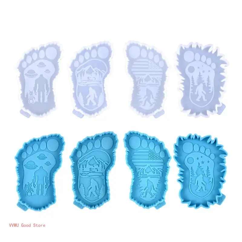 

Автомобильные силиконовые формы для эпоксидной смолы, форма для литья эпоксидной смолы для поделок «сделай сам», формы для чаши и коврика на Хэллоуин