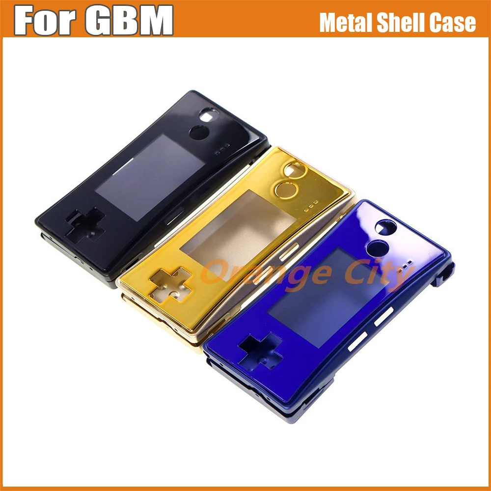 

Металлический корпус, оболочка, задняя крышка с винтами для Nintendo Gameboy Micro GBM