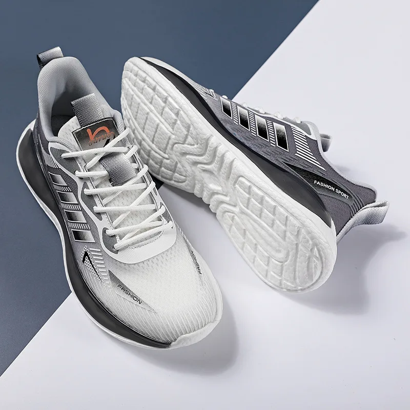 Men's Shoes Popcorn Sports Tide Shoes Summer Breathable Fashion Casual Running Shoes Youth Personality Versatile Net Shoes Men