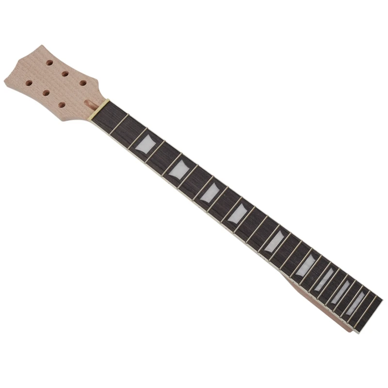 

2X 22 Fret Lp Guitar Neck Mahogany Rosewood Fingerboard Sector And Binding Inlay For Lp Electric Guitar Neck Replacement