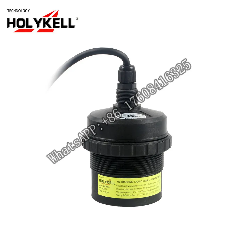 

Holykell OEM IP66 Ultrasonic Sensor Fuel Tank Level Meter Model UE3003