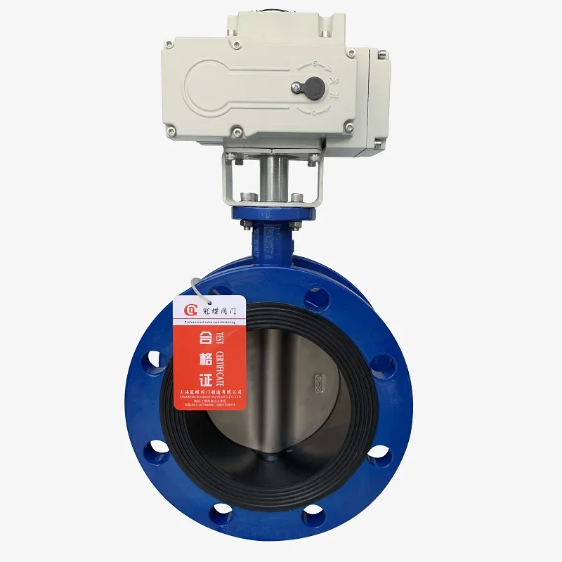 Фланцевый клапан-бабочка фланцевый клапан для вентиляции воды пара зажимов DN100