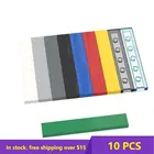 Блоки для Детского конструктора мягкие, 1 х6, с канавкой, 10 шт., MOC 6636