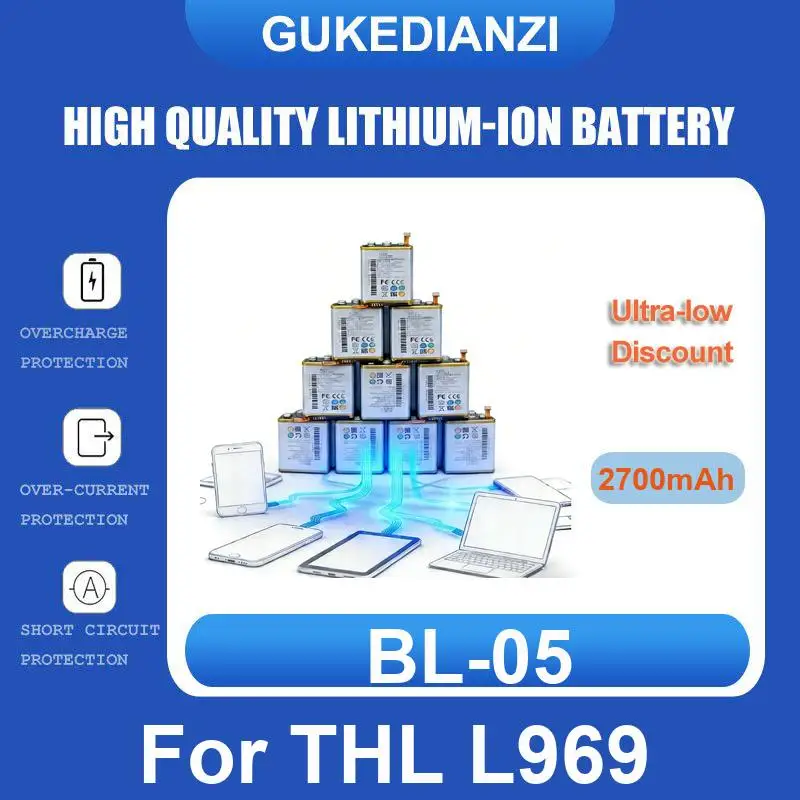 Фото Аккумулятор для THL W8 W8S W8+ T12 L969 T100 T100S T11 №3