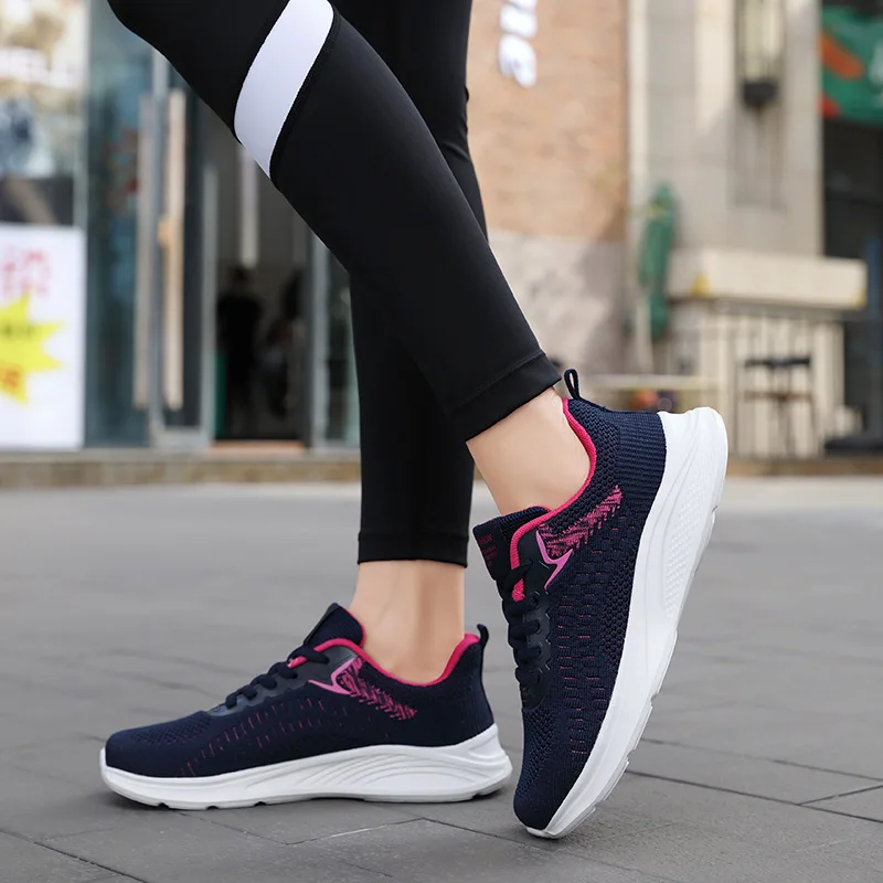 

Женские дышащие кроссовки, удобная повседневная обувь, большие размеры, 2023