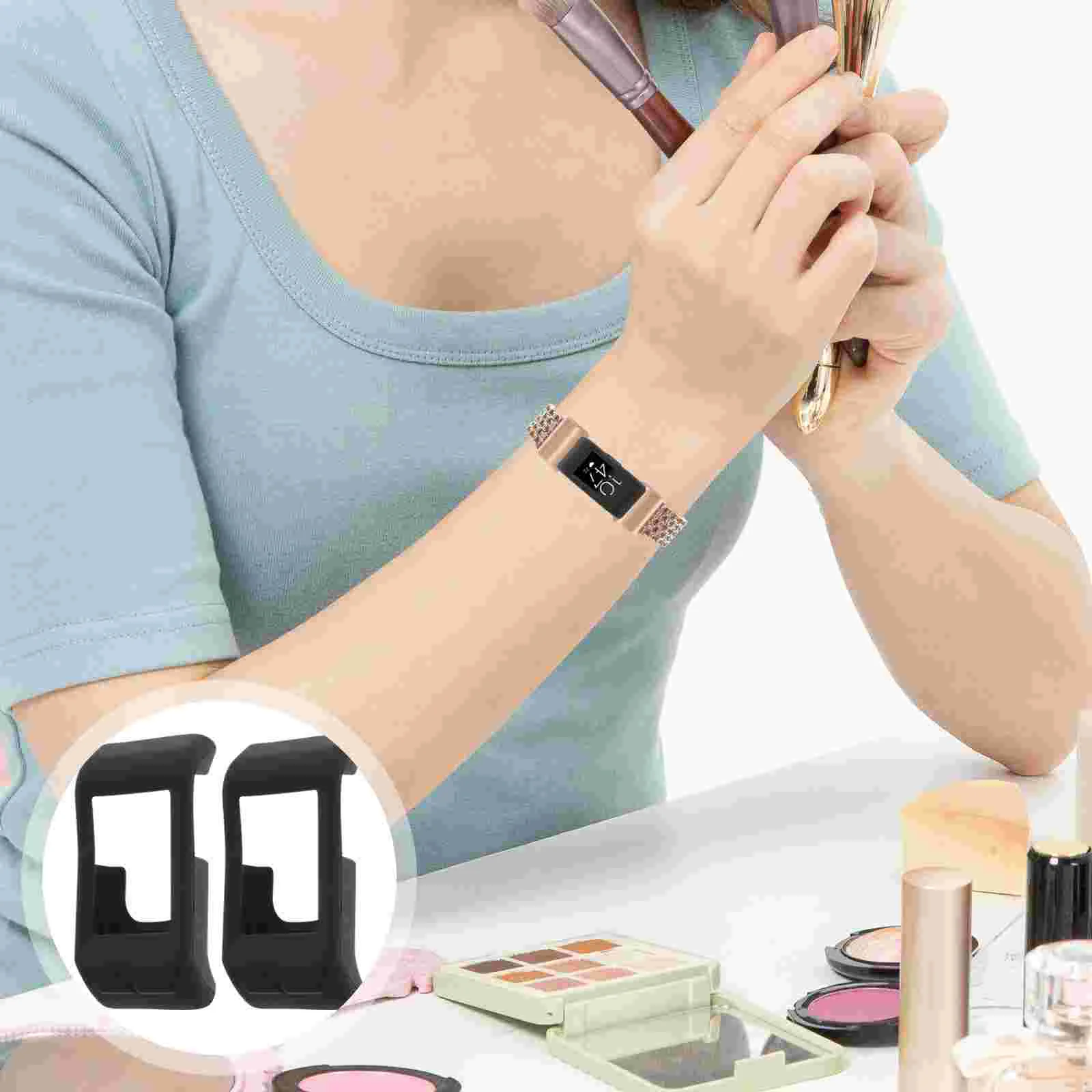 

3 шт., силиконовые защитные чехлы для часов 6*3,3 см