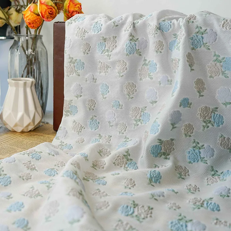 Классическая розовая окрашенная жаккардовая ткань весна-лето женское элегантное платье декоративная швейная ткань 50 см x 137 см