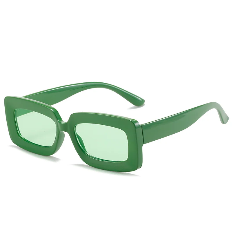 

Sunglasses Men Polarized UV400 Lens Rectangle Beach Small Frame Glasses Fashion Beach Jelly Color Sunglasses Female