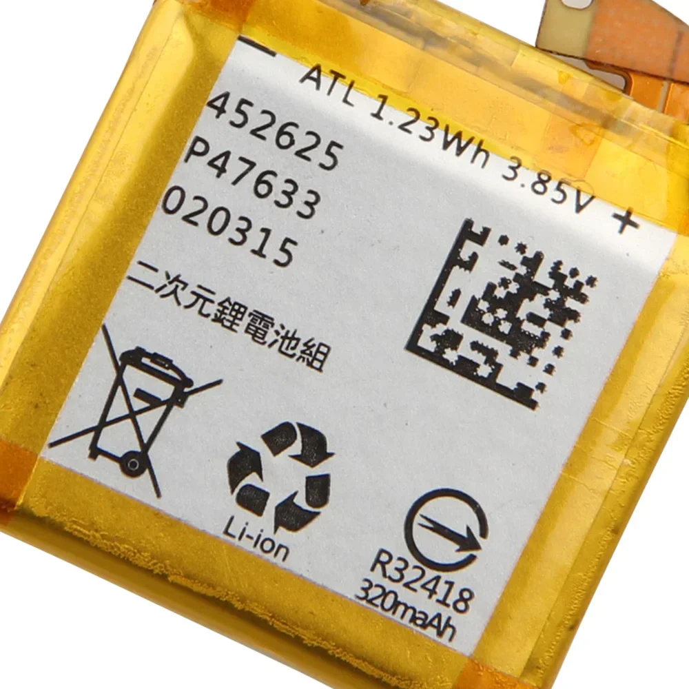 Фото Аккумулятор высшего качества для ASUS Zenwatch 3 WI503Q C11N1609, новый аккумулятор №2