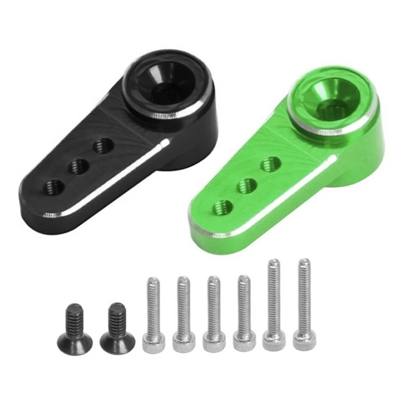 

2Pcs Metal 15T Servo Arm Servo Horn Fit EMAX ES08MA II Servo For Axial SCX24 1/24 RC Crawler Car Parts