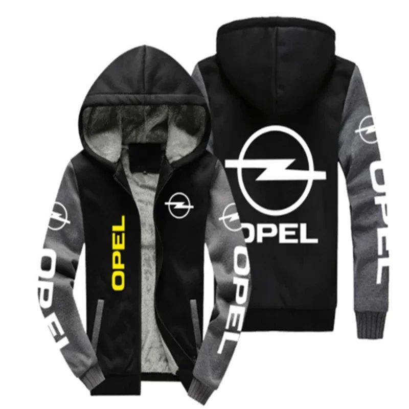 2024 новая мужская куртка с рисунком Opel логотип автомобиля пальто зимняя