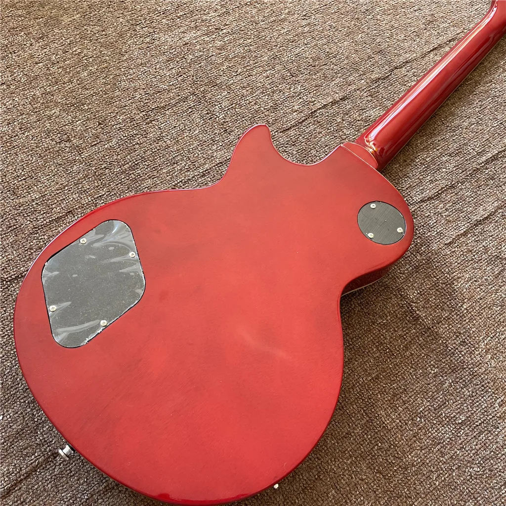 Новое поступление изготовленная на заказ электрическая гитара цвета вишни с