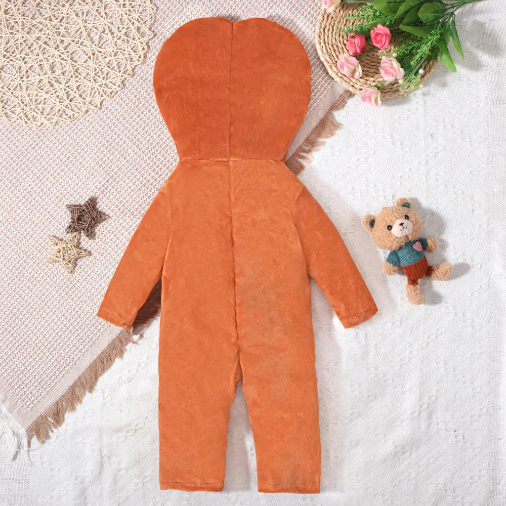 Новое поступление 2025 милый детский пряничный костюм на Рождество Новый год