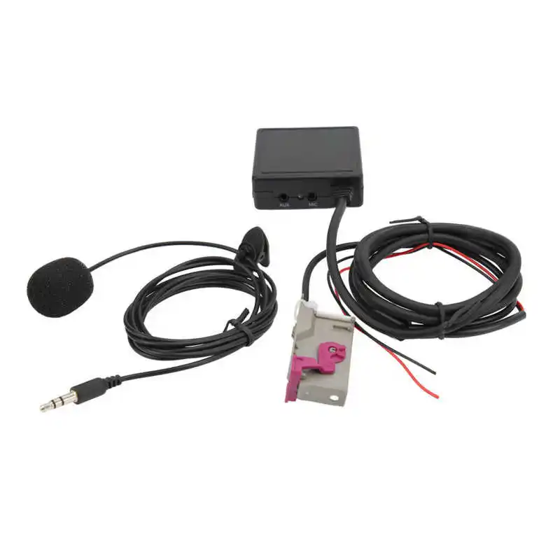 

Audio Adapter Cable Lightweight Stereo AUX Adapter with Microphone for Car