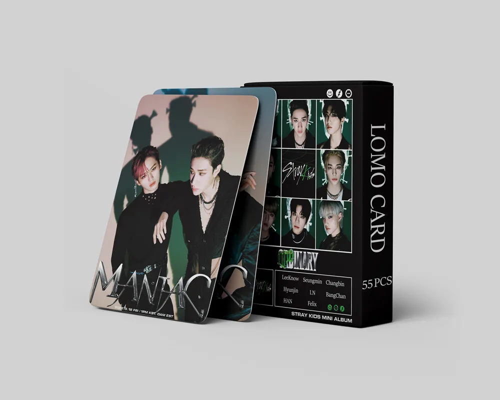

Kpop Idol 55pcs/set Lomo Cards Stray Kids ODDINARY Photocards Photo Card Postcard for Fans Collection
