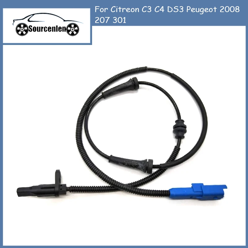 

9655067880 96550678 4545J9 ABS Датчик скорости колеса для Citreon C3 C4 DS3 Peugeot 2008 207 301