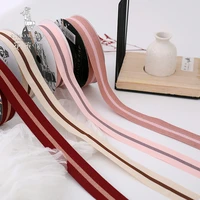 sinowrap 26mm high quality gift packing ribbons colored polyester satin ribbon for christmas wedding decoration accessories