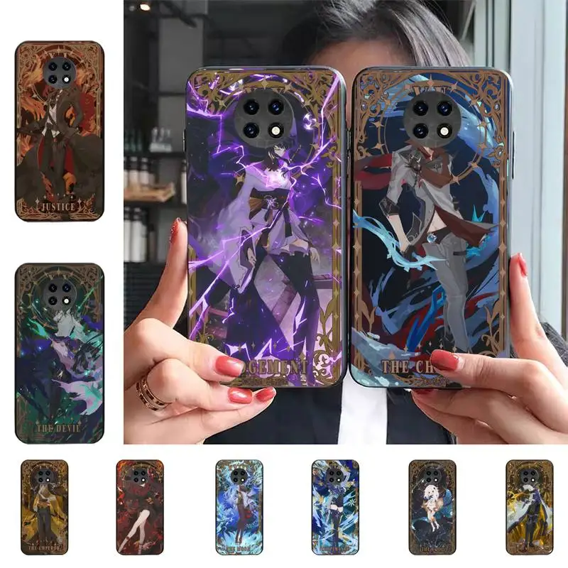 

Genshin Impact Raiden Shogun Phone Case For Redmi 5 6 7 8 9 10 plus pro 6 7 8 9 A GO K20 K30 K40 pro plus F3 Fundas