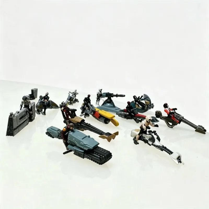 Фото Коллекционная мини-модель скоростного велосипеда Starswears Micro Galaxy Squadron, масштаб 1/72, игрушка-украшение, подарок №3