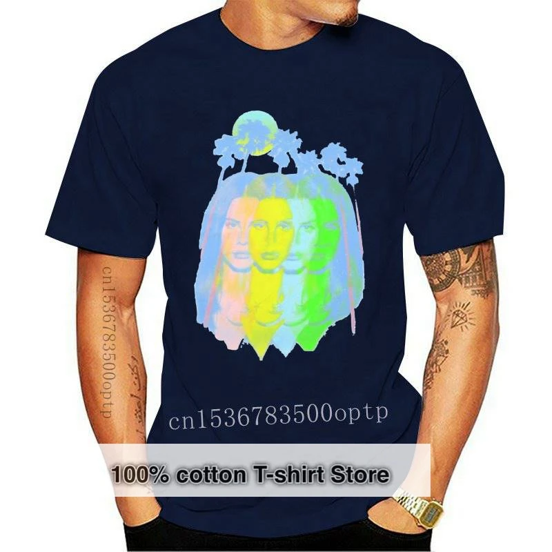 

Новинка, летняя голубая футболка 2021 от Lana Del Rey Endless, LDR Merch Soft 2021