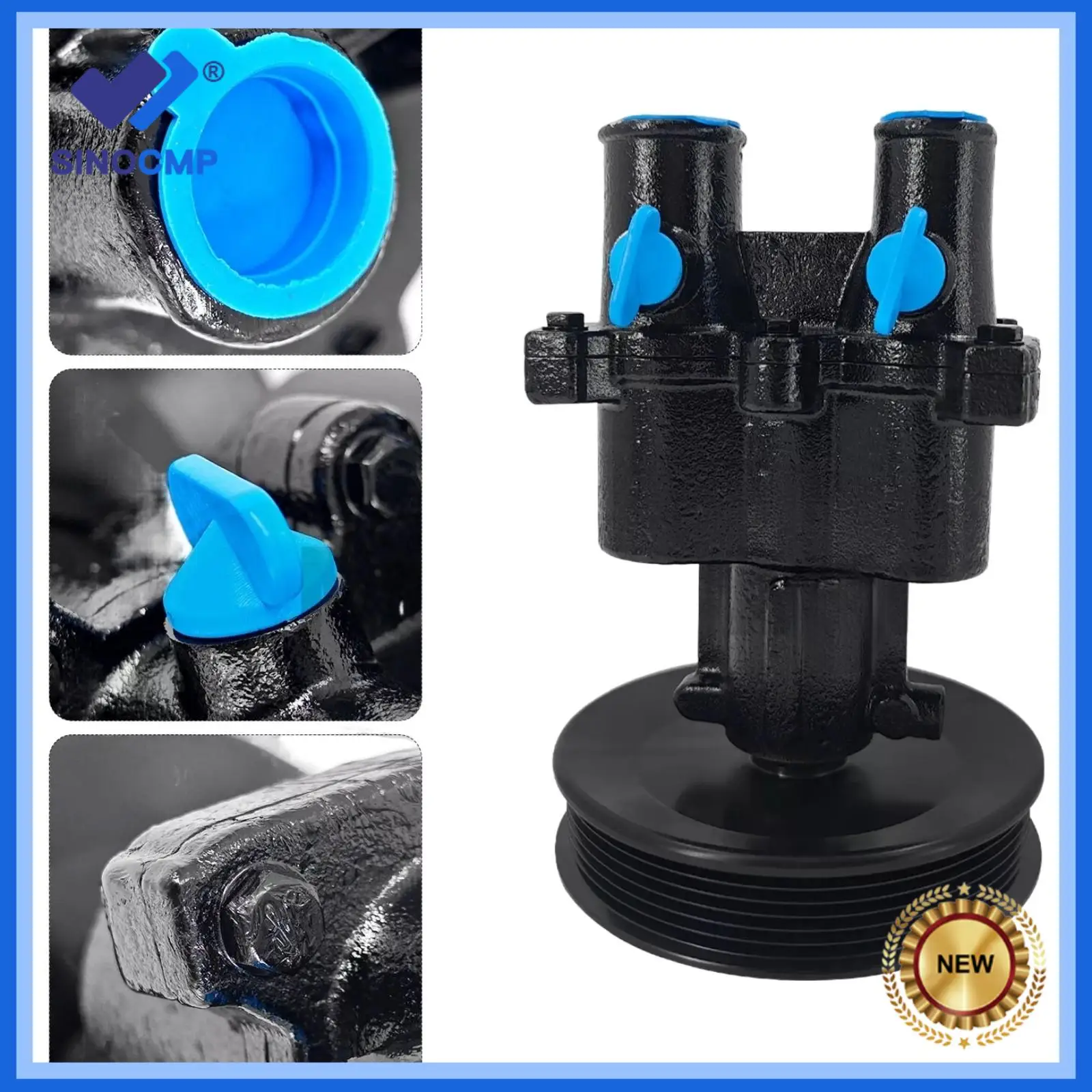 Новый водяной насос Raw Sea для MerCruiser Mercury Quicksilver 8M 0139994 46-8М 0139995 Автозапчасти