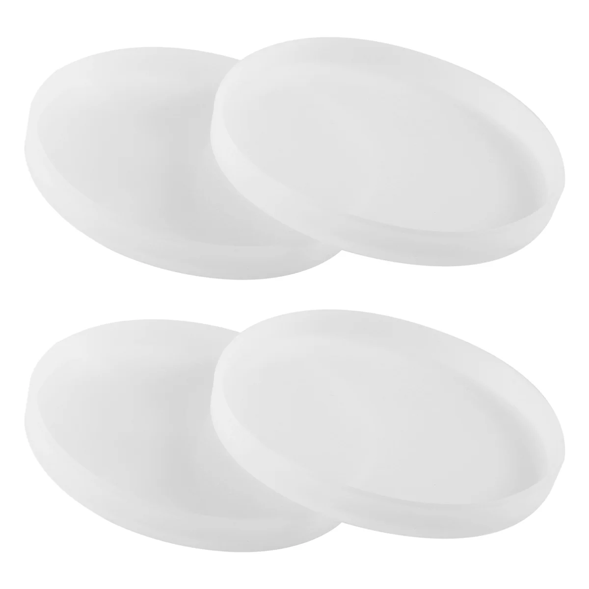 Круглая форма для смолы 4 шт. формы литья эпоксидной бетона цемента и полимерной