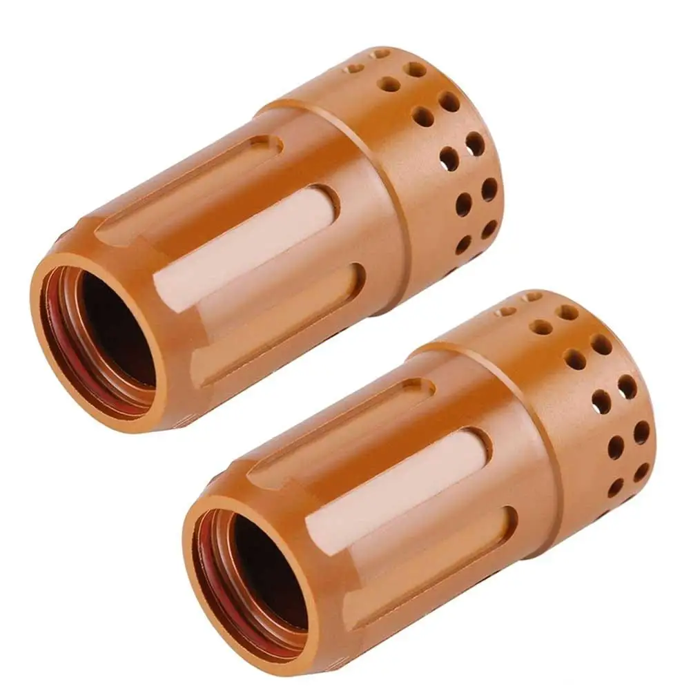 

220857 Swirl Ring for Plasma Cutter Set of 2 Effective Cutting Solution for Carbon Steel Stainless Steel Copper and Aluminum