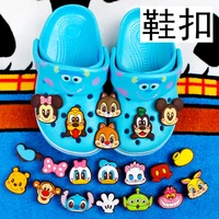 single sale disney pvc cartoon figure mickey pooh stitch shoe decoration croc charms jibz accessories wholesale kids x mas gifts