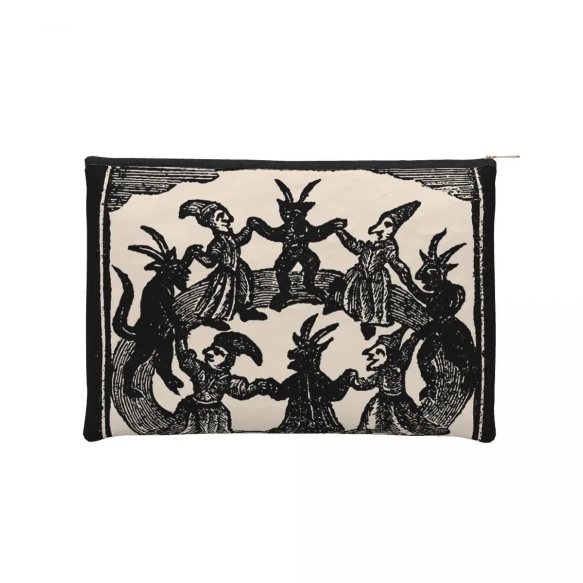 

Witches Circle Dance Makeup Bag Women Travel Cosmetic Organizer Kawaii Storage Toiletry Bags