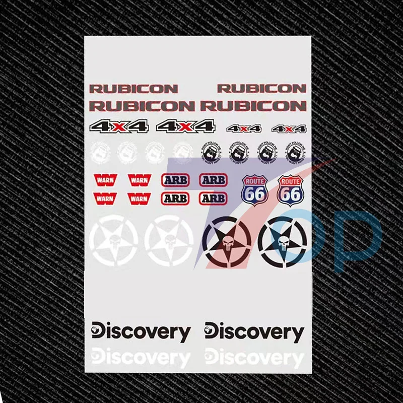 1/10/12/16/18/24 радиоуправляемый автомобиль, мотоцикл, велосипед, наклейки, наклейки для рисования этикеток, обновленные детали