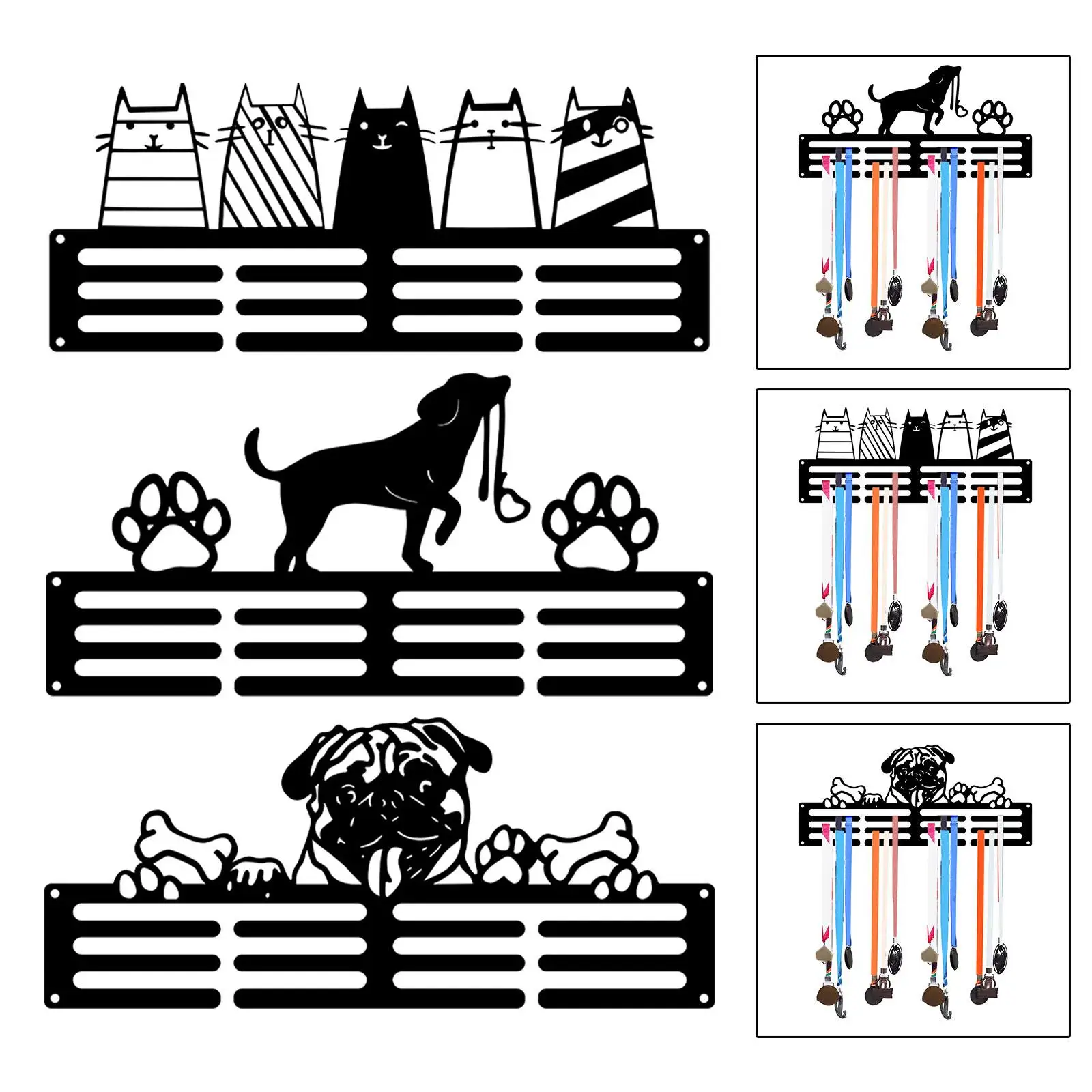 Спортивная вешалка для медалей гимнастика марафон гоночная медаль дисплей