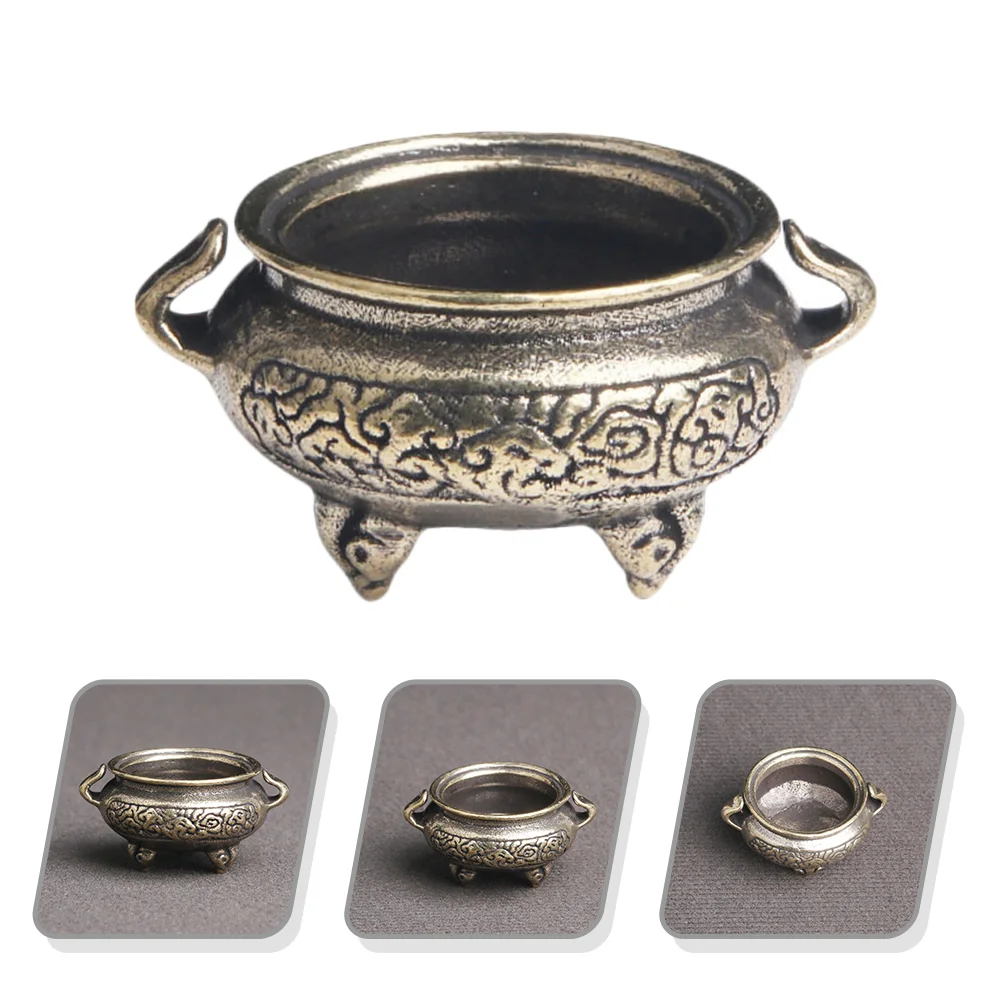 

2pcs Elegant Holders Powder Burner Aromatherapy Censer Craftmanship Censer Metal Incent Censer