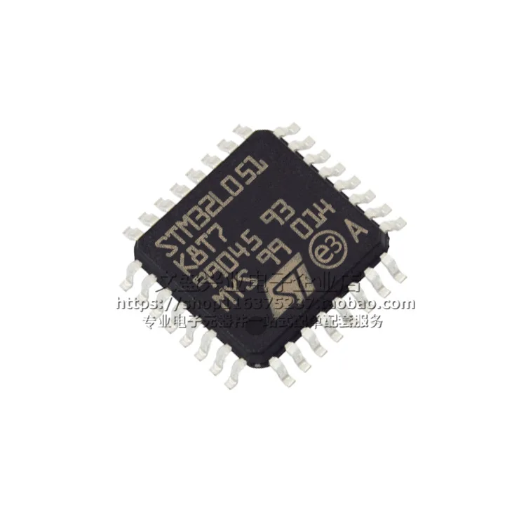 

100% New Original STM32L051K8T7 Package LQFP32Brand new original authentic microcontroller IC chip