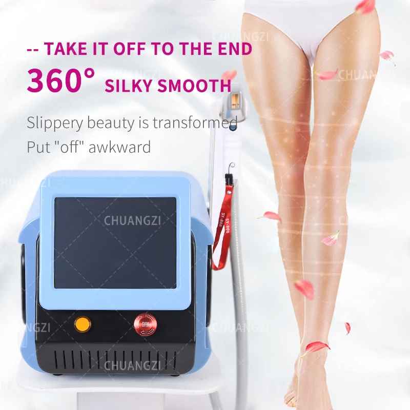 

2022 Best Diode Laser 808Nm 755Nm 1064Nm Hair Removal Machine Skin Tightening Acne Scars Stretch Marks Machine with Ice Platinu