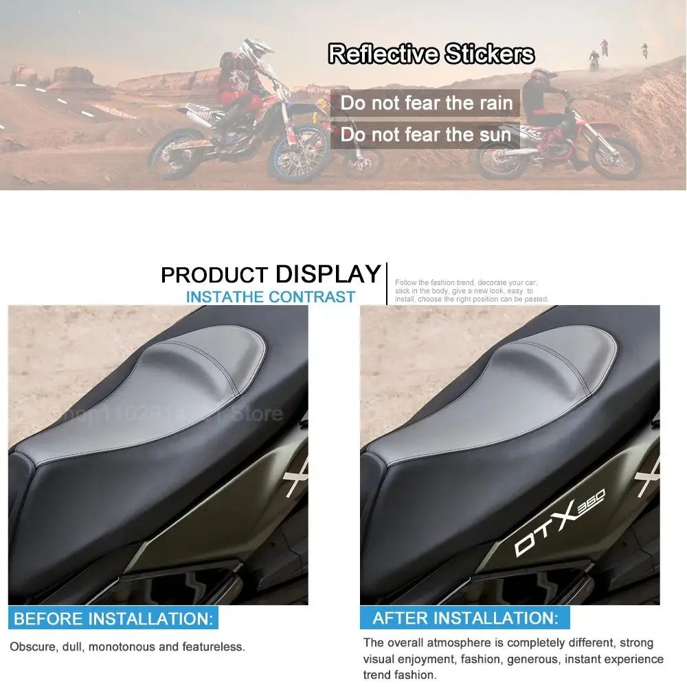 Фото Для KYMCO DTX 360 наклейки DTX 360 Accesorios мотоцикл водонепроницаемая наклейка наклейка №2