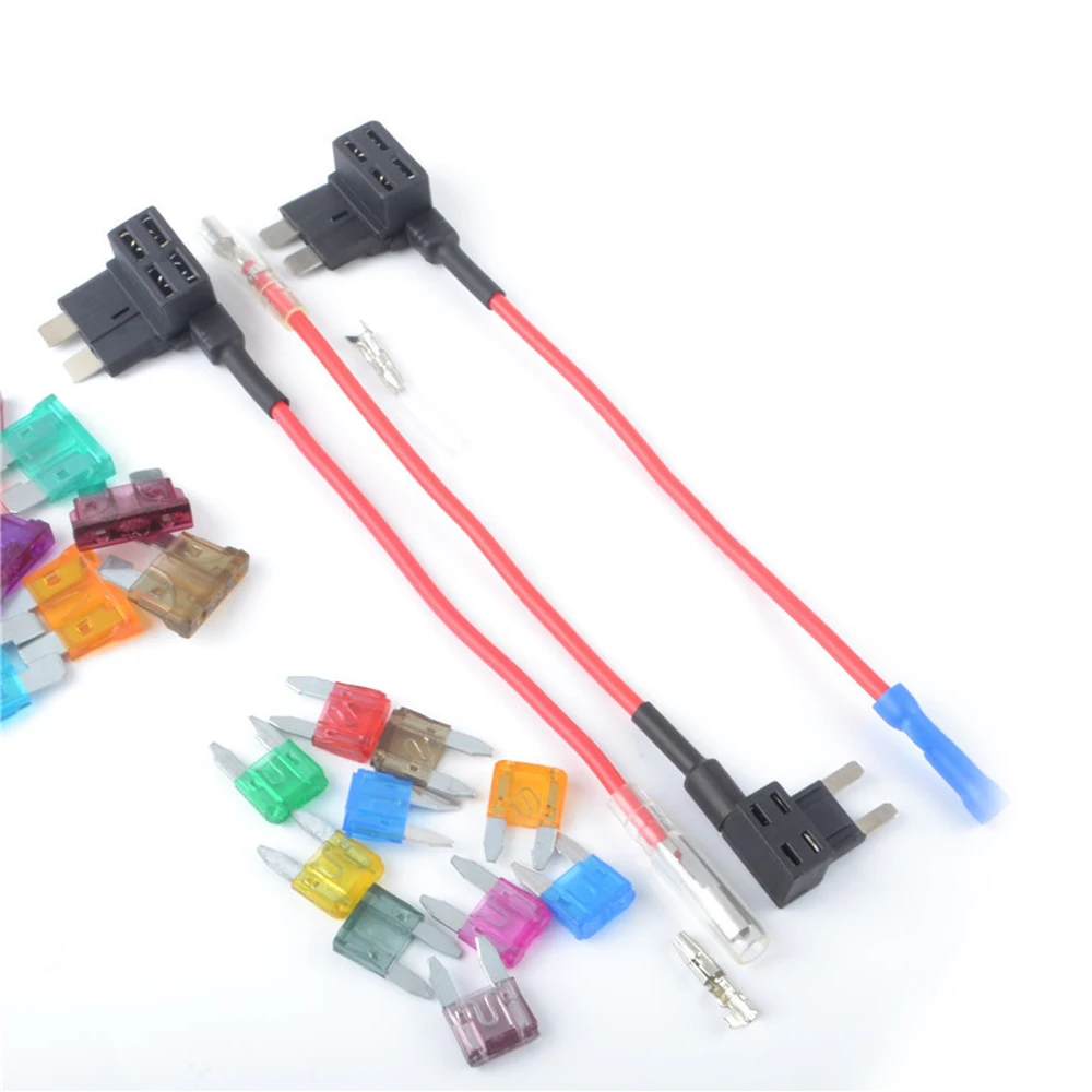 

Small ACS Add A Circuit Piggy Back Pluggable Standard Blade Tap Car Blade Fuse Holder