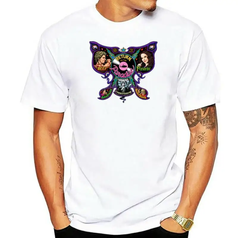 Новинка, Мужская футболка с изображением фантома рая для пляжа, размер S-2Xl, модная классическая стильная футболка